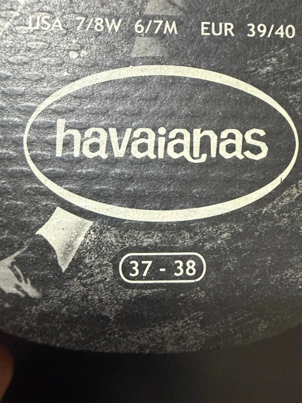 Havaianas Men’s Corinthians Graphic Flip-Flops — Black & Red